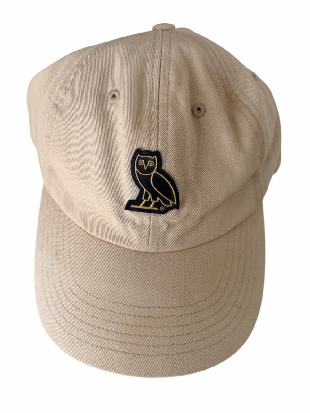OVO Baseball Hat Cap Tan Brown October's Very Own Drake Rare One Size